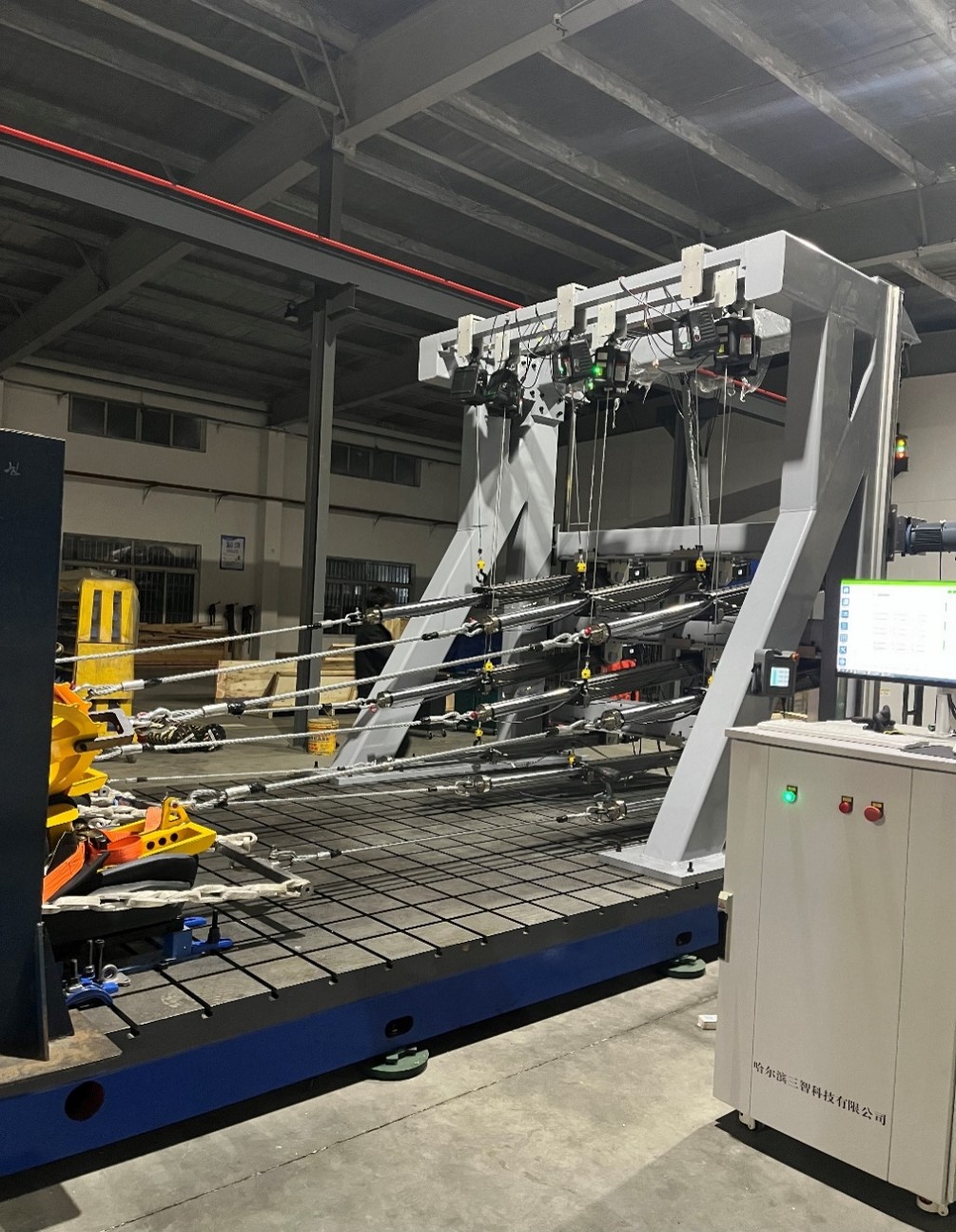 安全帶固定點強度試驗台